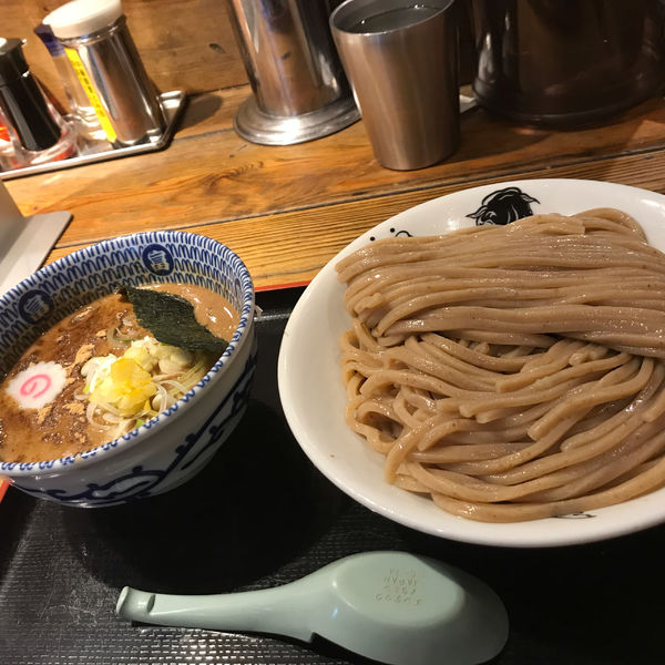 「濃厚つけ麺（大）」@松戸中華そば 富田食堂の写真