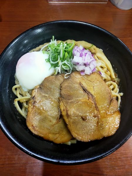 「油そば大(塩)　950円」@麺処うきとみの写真