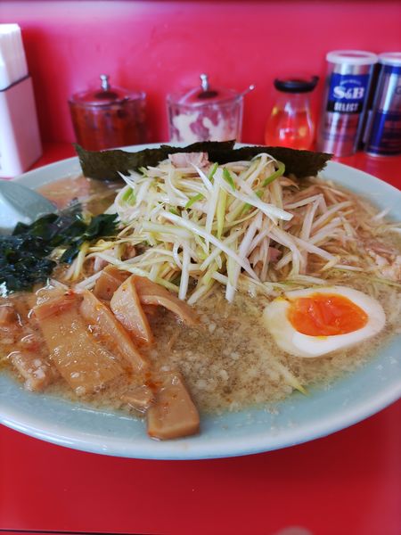 「ネギラーメン＋ネギ和え」@ラーメンショップ 太田店の写真