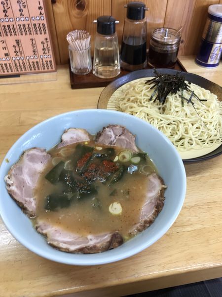「チャーシューつけ麺」@自家製麺 らーめん・つけ麺専門店 一本槍の写真