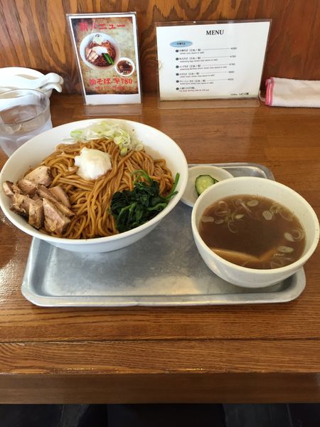 「あぶらそば」@十八製麺の写真