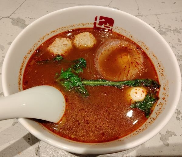 「麻辣湯辛さ3」@七宝麻辣湯 池袋東口店の写真