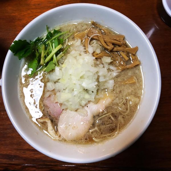 「背脂煮干しそば」@寛～くつろぎ～の写真