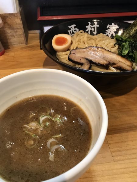 「にぼしつけ麺」@横浜家系 西村家の写真