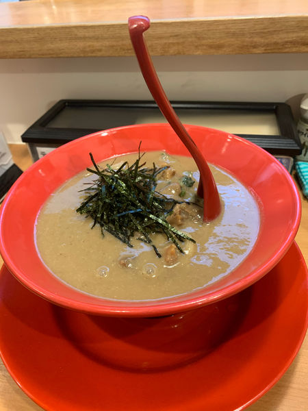 「どろそば魚介」@ラーメン骨 研究所の写真