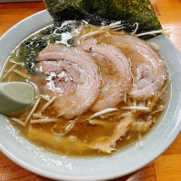「中華そば 670円 半麺  半ライス」@ラーメンショップ 足利50号店の写真