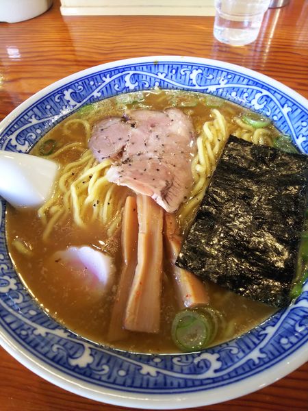 「中華そば大盛」@中華そば 青葉 狭山店の写真