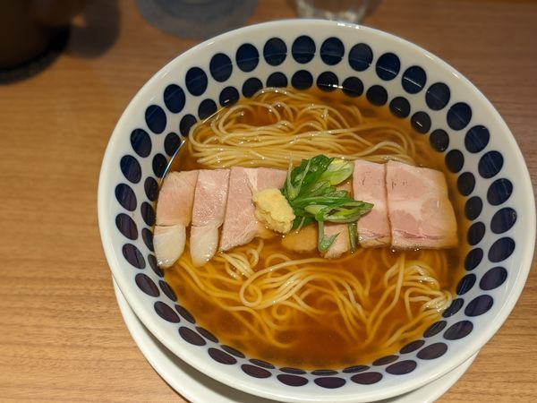 「澄の豚soba 生姜醤油」@鶏Soba Toraやの写真