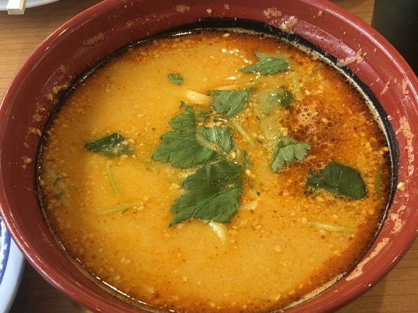 「胡麻香る担々麺（450円）」@くら寿司 和泉中央店の写真