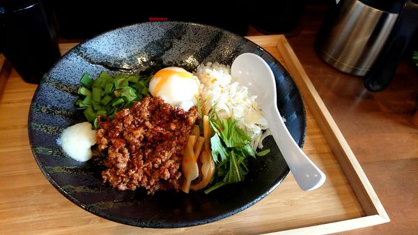 「台湾混ぜそば」@らぁめん 麺彩家の写真