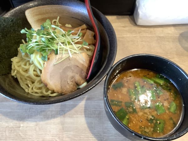 「味噌つけ麺　大盛」@麺酒坊 林の写真