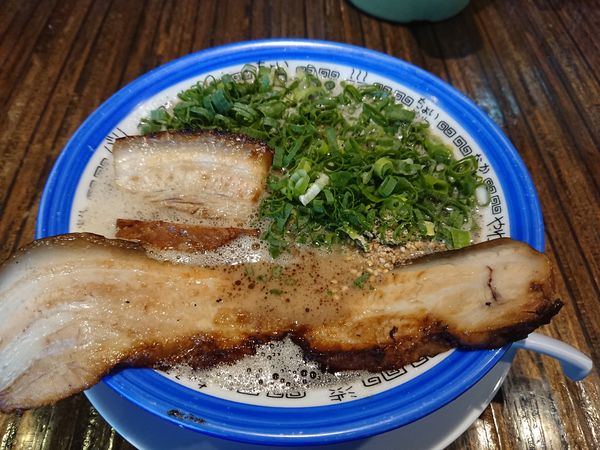 「青スープ」@ちゅるるちゅーら 小倉南区長行本店の写真