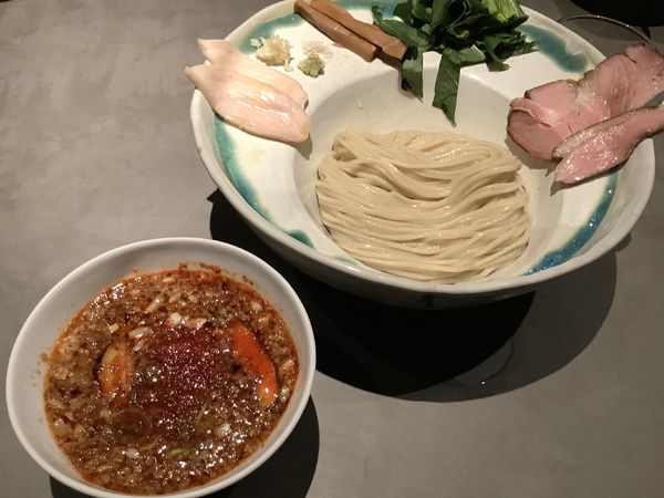 「ファイアサンダーブラックつけ麺」@拉麺成 CH 仲町台の写真