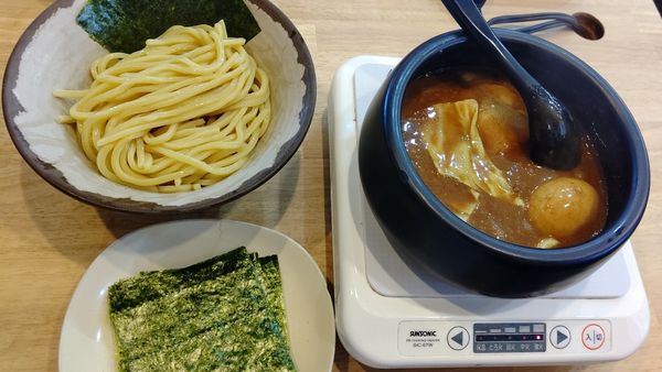 「ドロドロ濃厚つけめん」@麺屋 あびすけ 東山田店の写真