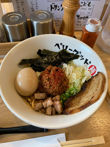 「RED HOTまぜそば（特製）」@ベリーグッド麺の写真