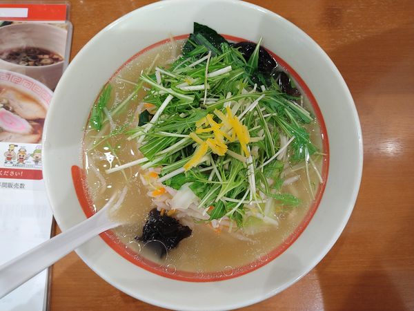 「ゆず塩野菜らーめん」@幸楽苑 上泉店の写真