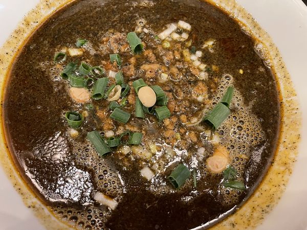 「黒胡麻担々麺・辛め・細麺950円」@石林 エスパル福島店の写真