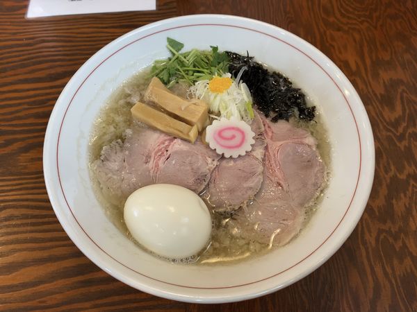 「特製塩ラーメン」@拉麺 イチバノナカの写真