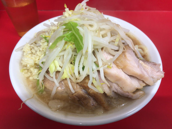 「小ぶた(ニンニク) 850円」@ラーメン二郎 大宮公園駅前店の写真