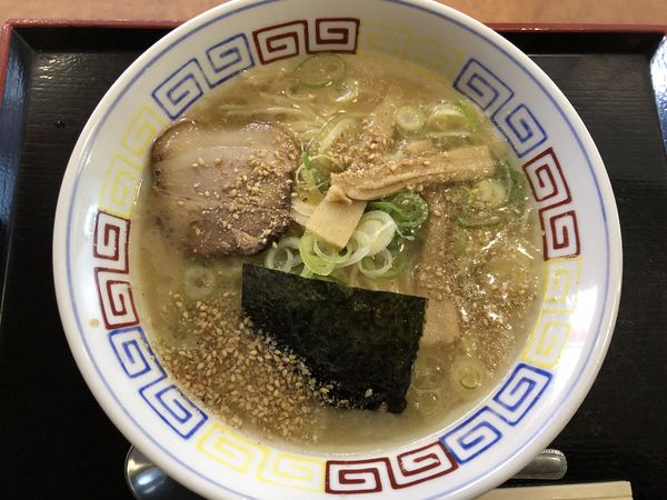 「ラーメン　￥５００」@まるあい食堂の写真