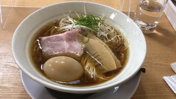 「醤油ラーメン　味玉煮卵」@煮干しラーメン つかさの写真