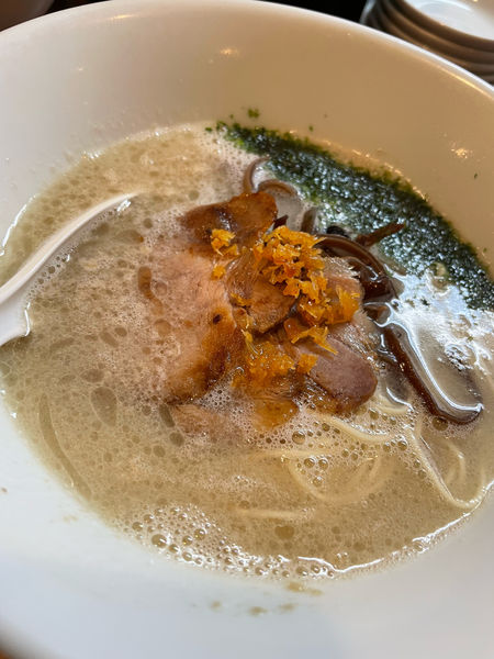 「塩豚骨らーめん」@幸心堂の写真