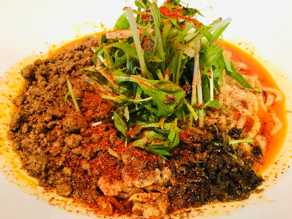 「汁なし坦々麺 880円 大盛 150円 小ライス 50円」@タンタンタイガー 蔵前店の写真