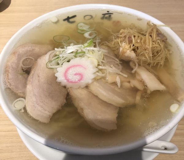 「生姜チャーシューめん950円➕手作りぎょうざ450円」@しょうがラーメン七の庫の写真