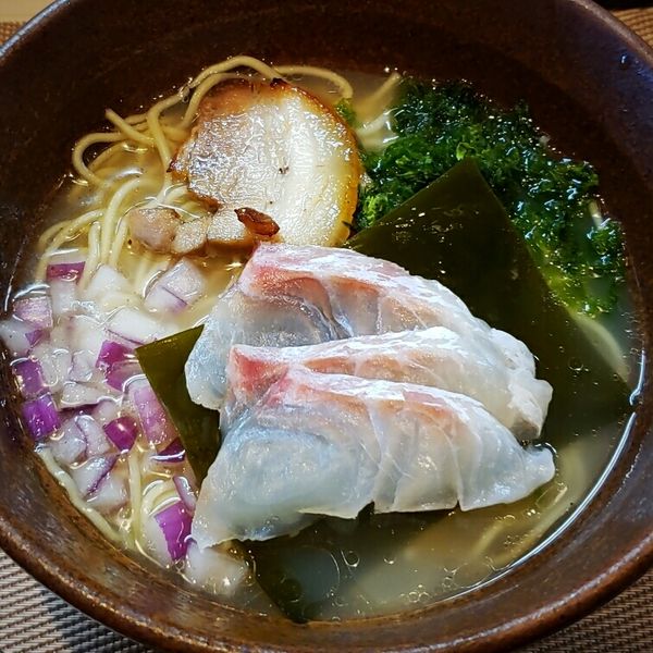 「真鯛と貝 1000円他」@麺屋 い志だの写真