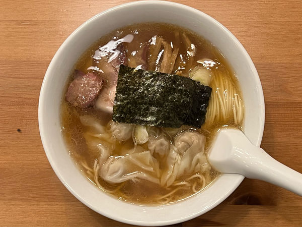 「ワンタンメン」@支那ソバ おさだの写真