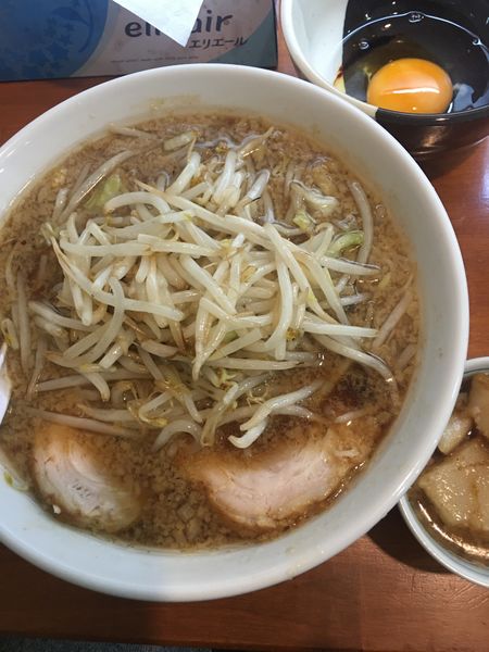 「黒醤油　860円　肉アブラ　50円　漬け卵　80円」@KONAYAの写真