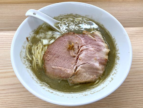 「煮干しラーメン・塩 850円」@煮干しラーメン ゼクウの写真