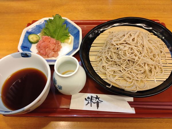 「まぐろそば　１３８０円」@まぐろそば 浅草本店の写真