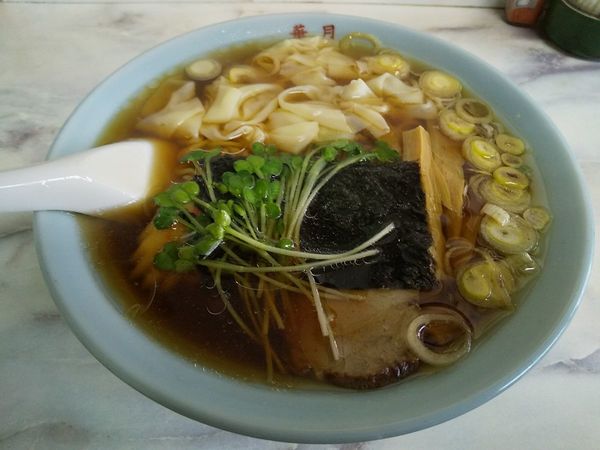 「ワンタンメン￥500」@ラーメン 華月の写真