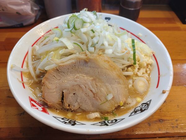 「ミニラーメン　ニンニクネギ」@ちばから 郡山店の写真