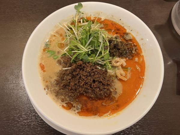 「白胡麻坦々麺」@四川担担麺 阿吽 湯島店の写真
