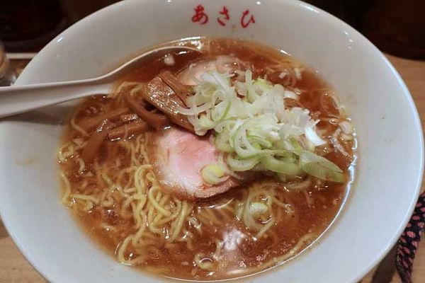 「中華そば　600円」@中華料理 あさひの写真