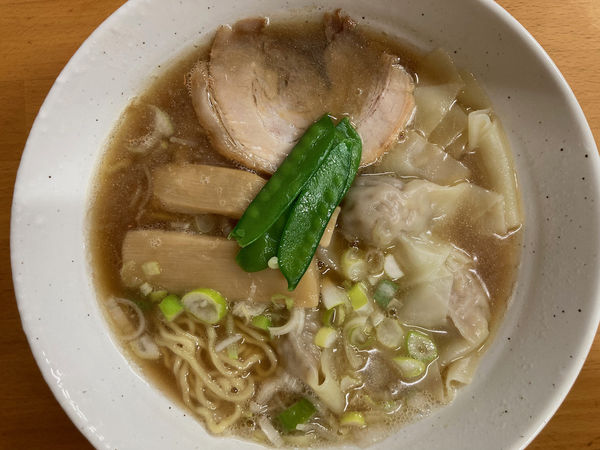 「【限定】ワンタン麺 900円」@ひかり食堂の写真