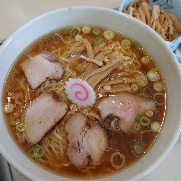 「中華麺（メンマ付）1,340円」@永福町大勝軒の写真
