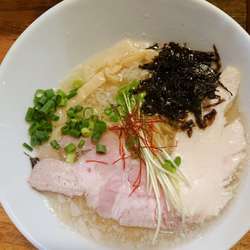 背脂鶏清湯　塩