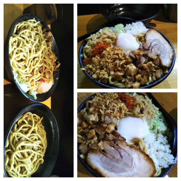 「【限定】カレーまぜそば特盛」@自家製麺TANGOの写真