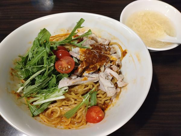 「汁なし麻辣麺　９９０円」@石庫門 上海厨房 オアゾ丸の内店の写真