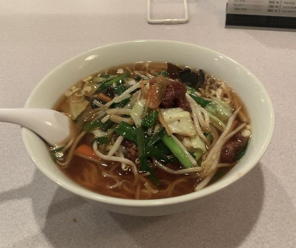 「ニラレバラーメン」@紅鶴楼の写真