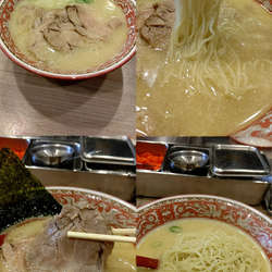 『みそチャーシューめん+替玉(¥1180+100)』