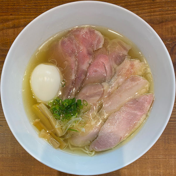 「しおらーめん全部のせ[2杯目]」@町田汁場 しおらーめん 進化の写真