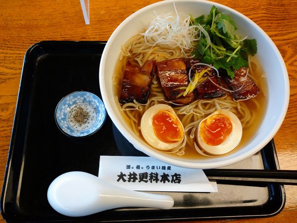 「塩ラーメン（880円）」@大井更科の写真