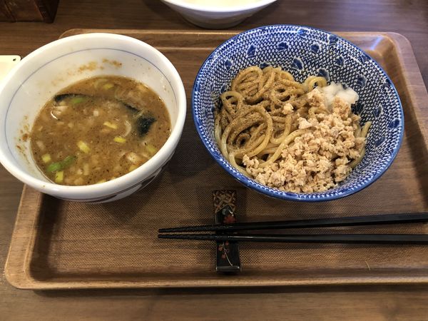 「大山鶏のつけ麺　替えつけ」@つけめん さなだの写真