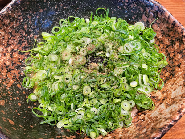 「広島式汁なし担担麺1辛＋ネギ盛り」@汁なし担担麺専門 キング軒 福岡天神店の写真
