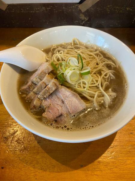 「肉そば　中盛り」@自家製麺 伊藤の写真