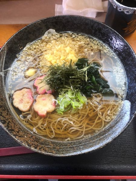 「温かいたぬきそば」@狐火の写真